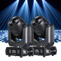 Mini Lyre Beam DMX Professionnelle 150W avec Tête Mobile Gobo Spot pour Boîte de Nuit, Fête, Événement, Bar, Scène, DJ