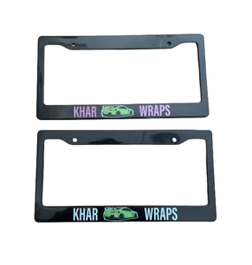 Portaplacas Estándar Estadounidense, Marco de Plástico para Placa de Matrícula, Marco Cromado de ABS para Placa de Matrícula, Marcos Personalizados para Placas de Matrícula - Product Image 1