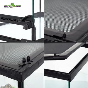 Terrario Vertical Retráctil REPTIZOO 2025 de 64.2 Galones (243 L), Terrario de Vidrio Completo para Reptiles, Jaula para Reptiles, Gecko Leopardo, Serpiente - Product Image 4