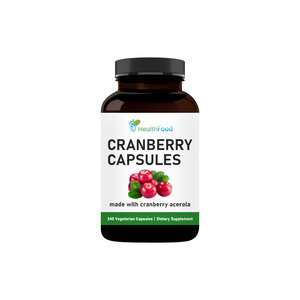 Cápsulas de Arándano de Marca Privada con Extracto de Acerola, Apoya la Función Saludable del Tracto Urinario, Arándano - Product Image 1