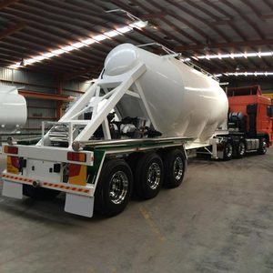 Semirremolque <span class=keywords><strong>Cisterna</strong></span> de Acero para Cemento de 40-45 m³ con Neumáticos 12r22.5 para Transporte de Materiales Secos a Granel - Product Image 6