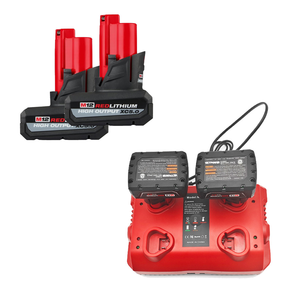 Batería de iones de litio Victpower N12 XC5.0 con cargador N124 para Milwaukee - Product Image 2