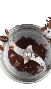 เครื่องบดเมล็ดกาแฟไฟฟ้าสภาพใหม่ พร้อมโถสแตนเลสแบบถอดได้ สำหรับการแปรรูปโกโก้ เครื่องชงกาแฟ - Product Image 5
