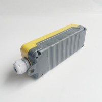 Boîtier de commande suspendu pour grue industrielle, étanche IP65, en cuivre, avec bouton-poussoir électronique COB-T481 pour hayon de camion