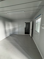 Maison conteneur luxueuse et contemporaine de 20 pieds ou 40 pieds en acier, démontable, pour villa ou hôtel, avec panneaux sandwich, en kit plat