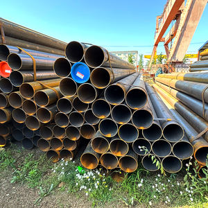 Échantillon gratuit <span class=keywords><strong>SATM</strong></span> JIS GB A36 Q235 Q345 SCH40 SCH80 Tuyau en acier au carbone HR soudé laminé à chaud Tube en acier au carbone Erw Prix - Product Image 3