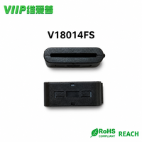 Noyau de ferrite plat à clipser V18014FS par VIIP, noyau de ferrite de type clip facile à installer pour le filtrage EMI des câbles plats