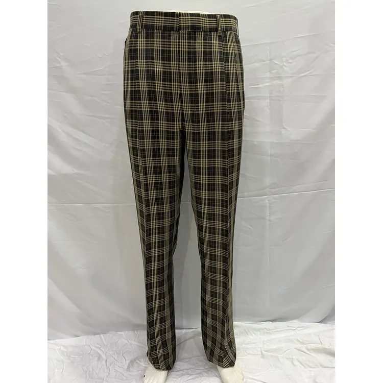 Plus Size Golf Pants Business Casual Mans Wool Suit Pants For Fashion Men