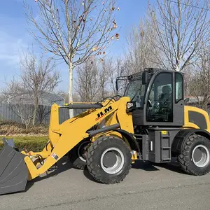 2ton 3ton garden tractor front loader 2000KG mini wheel loader crab qingzhou with 1.1 m3 bucket