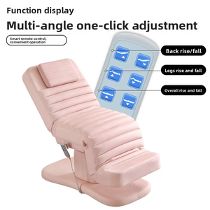 Lit de massage électrique de luxe à trois moteurs pour salon, idéal pour les extensions de cils – Nouveauté très demandée - Product Image 6
