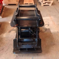 Compacteur à plaque vibrante à entraînement hydraulique AORIS pour excavatrice de 4 à 9 tonnes