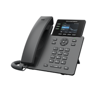 Telefono IP Gigabit PoE Grandstream GRP2611G a 3 Linee con Display LCD TFT da 2,8 Pollici, Audio HD e Porta per Cuffie RJ9 per Comunicazioni Aziendali