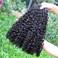 Extensiones de Cabello Humano Virgen Malayo de Alta Calidad, Súper Doblemente Tramado, para Rizos, con Puntas Completas, Grado 16A, Personalizables