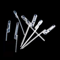 Pipette de transfert jetable Degao à double ballonnet en LDPE, compte-gouttes gradué 50ul 60ul 80ul 100ul 200ul 300ul pour transfert de liquides en laboratoire