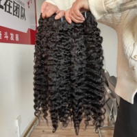 Cheveux bouclés vierges birmans de qualité supérieure, trame de cheveux 100 % naturels vietnamiens, prix de gros, mèches de cheveux bouclés indiens bruts, livraison directe