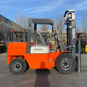New 5 Ton Diesel-Powered <b>Forklift</b> With Japanese Engine for Farm Use - Product Image 3