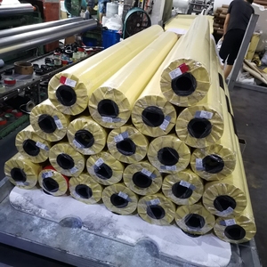 Lona de PVC Impermeable de Vinilo Industrial de Larga Duración de 650 g/m² <span class=keywords><strong>para</strong></span> Cortina Lateral de Camión - Product Image 6