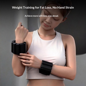 팔과 손목 근력 강화를 위한 실리콘 웨이트 팔찌, 피트니스 복싱 훈련용 웨이트 팔찌 - Product Image 2