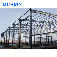 Estructura de Acero Industrial para Construcción de Edificios, Armazón de Columnas de Acero Ligero