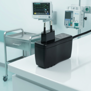 GOE GS2T-015-050-M High Quality Medical AC/DC 5V-24V 3A 15W Switching <b>Power</b> <b>Adapter</b> EU Plug PC Material IEC/EN 60601-1 Endoscope - Product Image 3