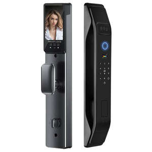 <b>Smart</b> <b>Lock</b> 3D Face Recognition Full Automatic Fingerprint Password Wood Door Grade C Security Battery Powered - Product Image 4