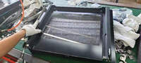 Four mural de style rétro en gros d'usine grille-pain encastré pour la maison cuisine cuisson acier inoxydable français bas prix