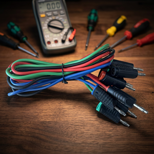 Cable de prueba con conector banana OEM, cable de prueba apilable con conector banana, cable de prueba para multímetro con conector banana, cable de prueba con cable de cobre - Product Image 5
