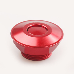 มินิฮูดล็อค 32 มม. สแตนเลสสำหรับการปรับปรุงรถยนต์ สีแดง - Product Image 1