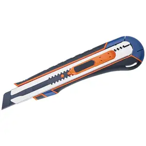 Nhiệm vụ nặng nề mạnh mẽ tiện ích dao Snap Off Blade hộp trong SK4 18 mét lưỡi