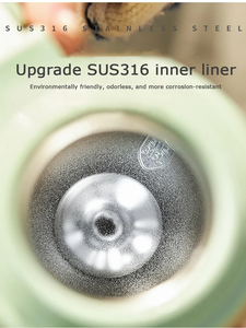 Vaso Térmico de Gran Capacidad para Niñas con un Diseño Estético Atractivo, Termo de Acero Inoxidable 316 con Tapa - Product Image 5