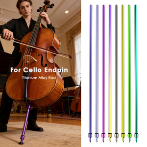 Soporte de Titanio de Alta Calidad para Violonchelo Acústico y Eléctrico, para un Sonido Excelente - Product Image 4