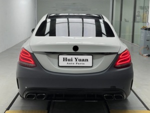 Kit de Carrocería Edición Deportiva Incluye Parachoques, Rejilla y Lip Trasero para <span class=keywords><strong>Benz</strong></span> Clase C W205 2015-2021, Mejora a C63 AMG - Product Image 5