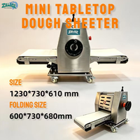 Laminoir à pâte pliable de table ZL-300M, nouvelle machine à rouler automatique à haute productivité pour usage commercial et domestique en boulangerie