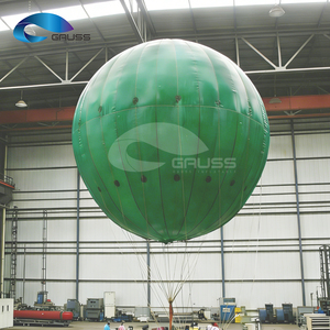 Globo de Carga de PVC Verde de 8 m, Aerostato Resistente con Cuerda para Logística y Entrega de Suministros - Product Image 4