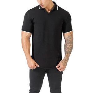 Camisetas Polo de Verano para Hombre al por Mayor, Camisetas Ajustadas de Gimnasio para Hombre, Camisetas Polo Clásicas de Poliéster con Logotipo Bordado - Product Image 6