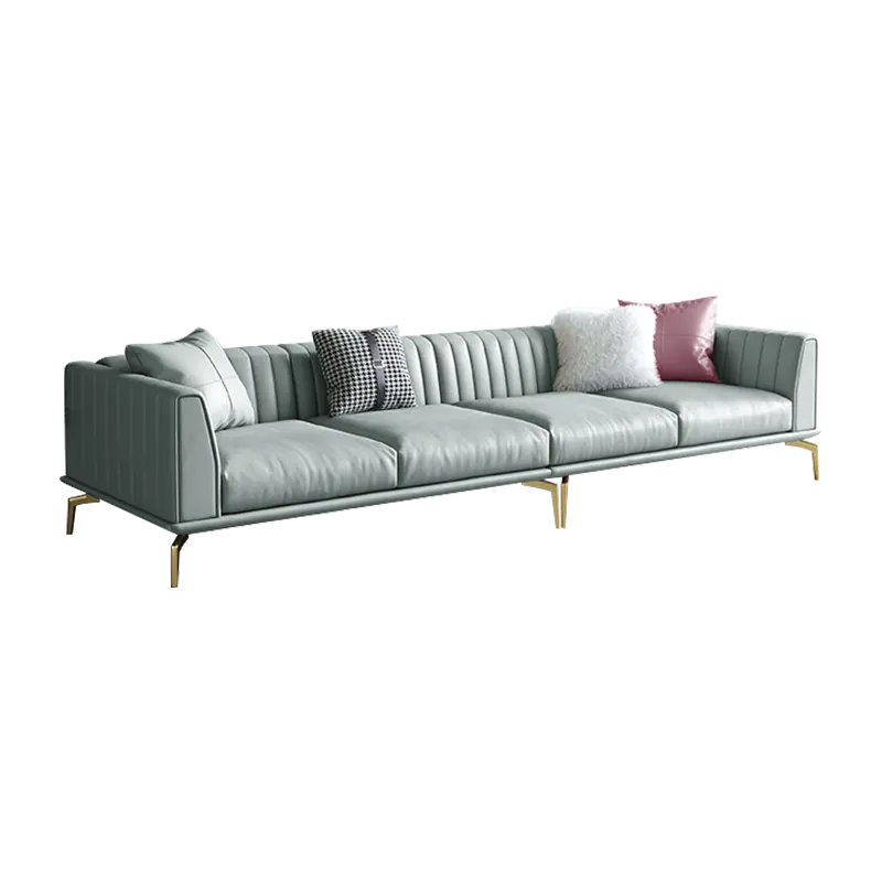 Metropolis Nieuw Design Grote Stoelen Ruimte Thuis Gebruik Hal Lederen Sofa Set