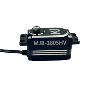 Servomoteurs RC numériques sans balais à profil bas Mjb-1805hv 8.4v, 18kg, engrenages en acier inoxydable, boîtier en aluminium, haute tension - Product Image 3