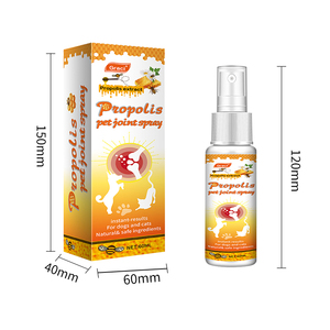 <span class=keywords><strong>Spray</strong></span> articulaire pour animaux Graci <span class=keywords><strong>Propolis</strong></span> 60ml Chiens Chats Soutien à la mobilité Ingrédients naturels et sûrs Emballage personnalisé Vente en gros - Product Image 1