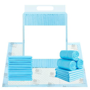 Tapis d'entraînement pour chiots jetables biodégradables imperméables anti-fuites en bambou carbone 5 couches à bas prix - Product Image 1