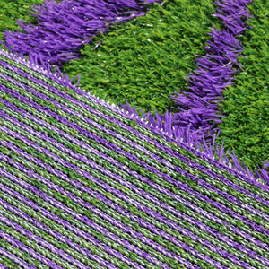 Erba Sintetica 2D 3D, Tappeto Erboso Artificiale Jacquard, Erba Sintetica con Logo Personalizzato, <span class=keywords><strong>Prato</strong></span> Decorativo Lavorato a Maglia - Product Image 4