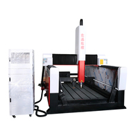 CHENMAI 1330 Máquina de grabado CNC de alta resistencia para piedra 1300x2500x200mm, router de tallado para granito, mármol y lápidas 380V 0.05mm