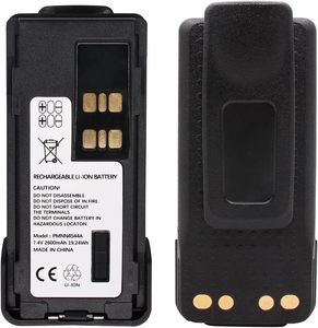 Ppmnn4544 Impres Pak baterai Li-Ion 2450 MAh 7.4V, kapasitas tinggi untuk DP4400 DP4600 DP4800 XiR P6600i XiR P86 stok - Product Image 2