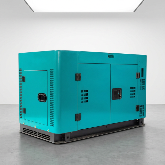 120kW Silent Water-Cooled Industrial Gas Turbine Generator Electric Start Microturbine