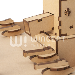 Puzzle 3D en bois tactique <span class=keywords><strong>militaire</strong></span>, <span class=keywords><strong>jeu</strong></span> de table DIY, kit de modèle découpé au laser, jouet de guerre interactif de bureau, cadeau - Product Image 4