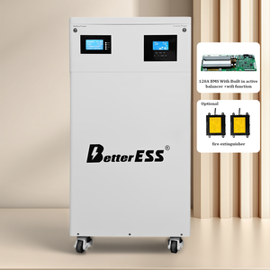 Sistema Todo en Uno de 16KWh+5KW, 51.2V 300Ah, con Balanceador Activo Integrado, Extintor de Incendios, Módulo WiFi y 10 Años de Garantía - Product Image 4