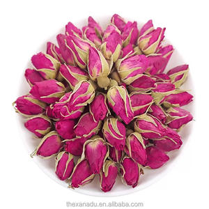 Boccioli di Rosa Rossa 5A Commestibili, Bellissimi Fiori Biologici Essiccati, Confezione OEM in Sacchetto/Busta, Senza Solfuri per Bagno/Tè/Decorazione - Product Image 1