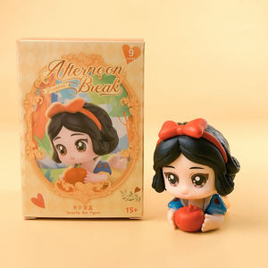 Boîtes mystère de figurines d'action en PVC de princesses de dessins animés mignonnes, Blanche-Neige, <span class=keywords><strong>Ariel</strong></span>, Elsa, boîtes mystère, ornements de voiture pour enfants - Product Image 5