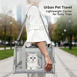 Pet Carriers Pet Travel Carrier Portable Pet Carrier Bag Airline Approved <b>Cat</b> Bag Dog Carrier Bag for Pets Daily Outdoor Travel - Product Image 6