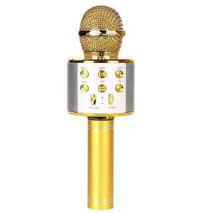 Microphone karaoké sans fil, haut-parleur Bluetooth, chargement USB, micro portable, connexion au téléphone, contrôle des appareils audio - Product Image 4