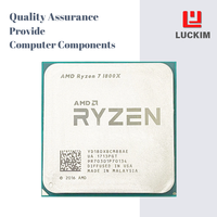 R7-1800X untuk Prosesor Desktop 8 Core 16 Thread 3.6GHz Base 4.0GHz Boost AM4 16MB Cache 95W TDP
